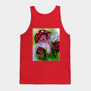 Mushroom family Tank Top